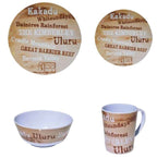 Coast 100% Melamine 16pcs Dinner Set - DESTINATIONS