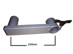 Wine Glass Extension in Grey Hammer-tone (215mm)