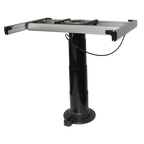 Black Nuova Mapa Telescopic & Adjustable Table Leg