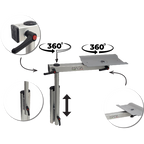 NUOVA MAPA SWIVEL TABLE LEG ADDITIONAL MOUNTING KIT