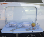 Picnic Table White 800x450mm