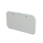 Caravan Picnic Table White with LED Lighting & Backing Plate - 800 x 445mm