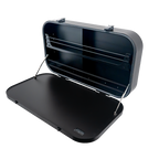 Black Picnic Table with Storage | 800 x 445 x 125mm. C2806V