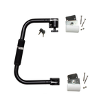FIAMMA Security Handle 46 for RV Door | Deep Black.
