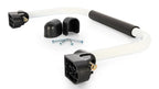 Camco Fold Away Grab Handle - White