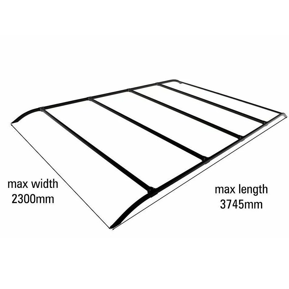 Coast Adjustable Roof Rack Black