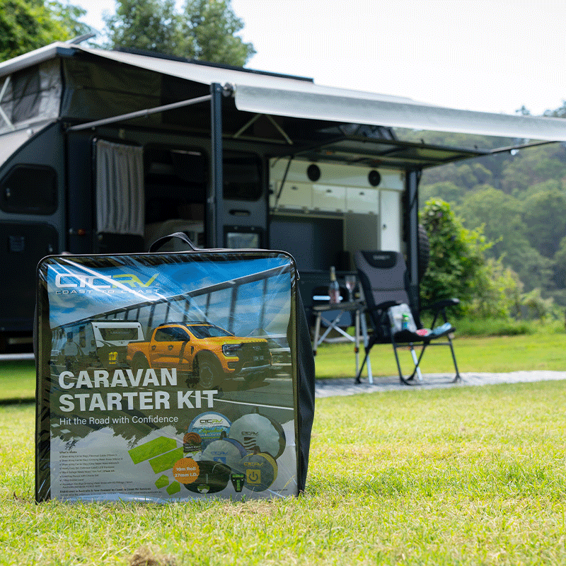 Coast to Coast RV Essentials Caravan Starter Kit with 27 mm Waste Hose