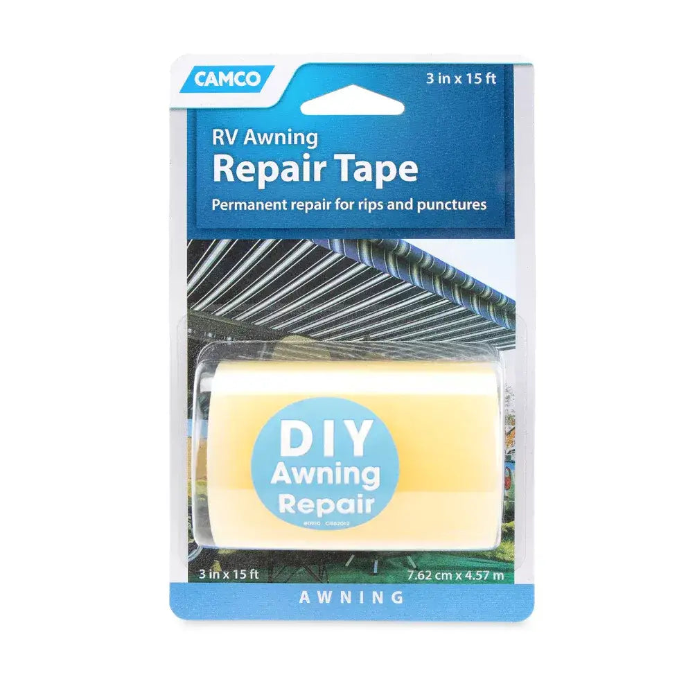 CAMCO RV AWNING REPAIR TAPE " 7.6cm wide x 4.57m long