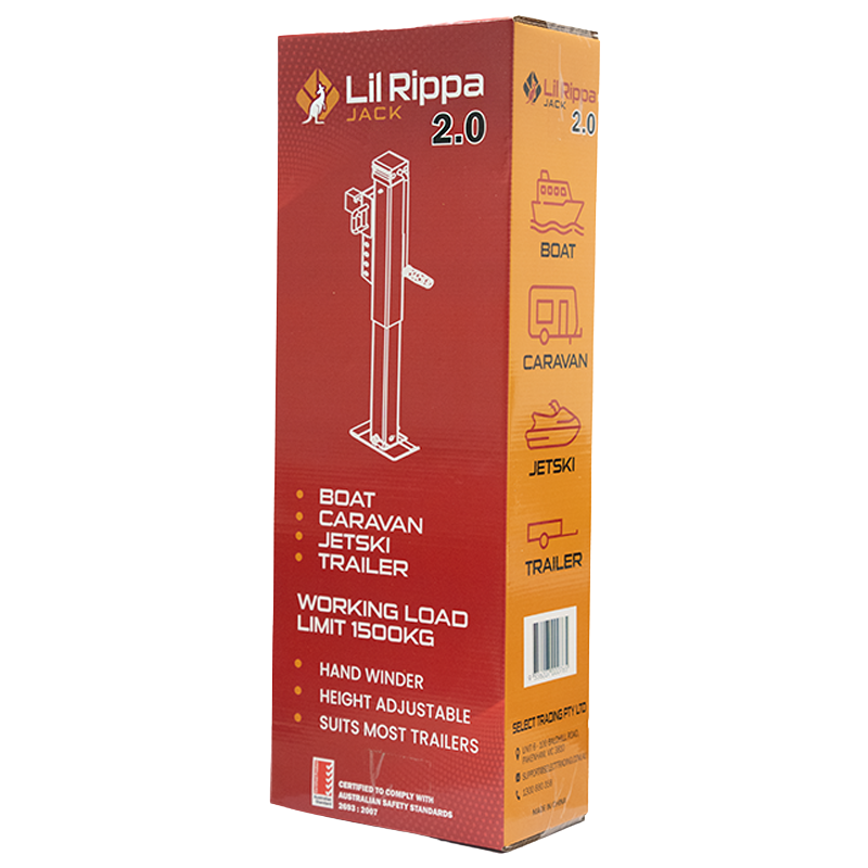 Lil Rippa Jack 2.0 | 1500kg Caravan & Trailer Jack