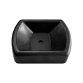 COAST RV 150mm Rubber Jockey Wheel Receiver