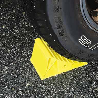 Camco Wheel Chock-Suitable for 26" Wheel Diameter