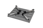 COAST Height Adjustable - Folding ALUMINUM RV Step (150KG Capacity)
