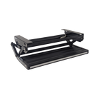 Coast Mk2 Spring Loaded BLACK Aluminium Fold Out Single Step - 588mm Wide