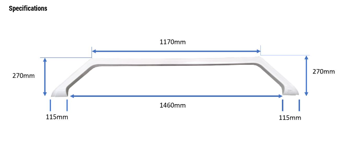 Jayco Early Heritage Double Wheel Spat