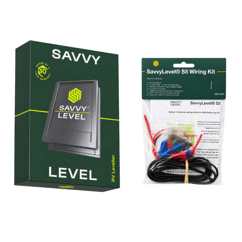 SAVVYLEVEL S5 – Bluetooth RV Levelling System