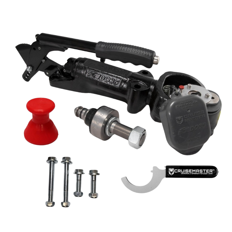 Cruisemaster 3500kg DO35 V3-PLUS Coupling - Includes Tow-pin & H/Brake