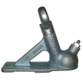 Alko 2-Hole Bolt On 50mm Coupling Zinc Plated