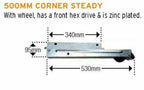 Alko Corner Steady 500mm Rear