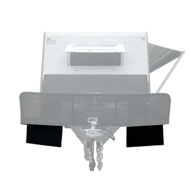 Stone Shield Rubber Mud Flaps x2 #9 T/S Both Caravan & Camper 600mm x 350mm