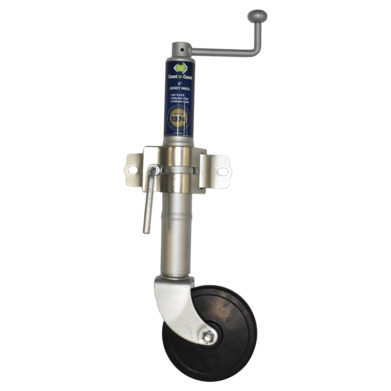 Coast 6" Jockey Wheel + Std Clamp