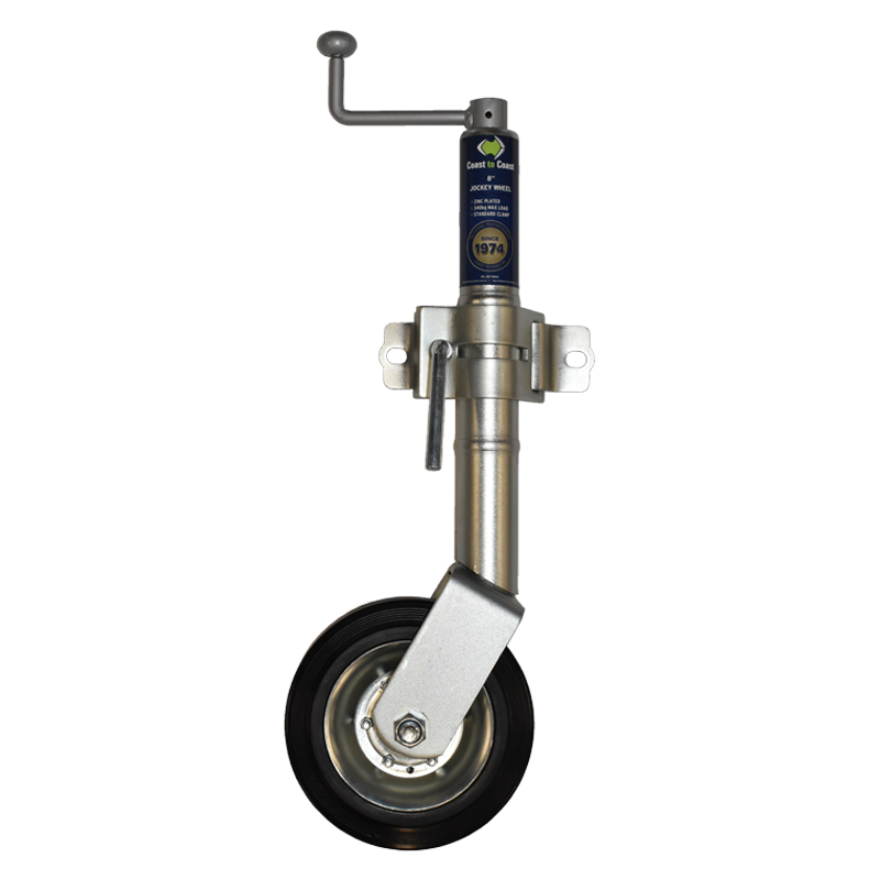 Coast 8" Jockey Wheel + Std Clamp