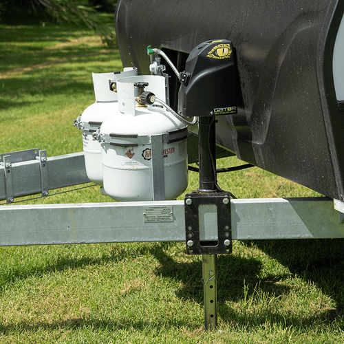 COAST RV GATOR 12V Trailer Jack with Clamp | 1800KG Cap | 355mm Lift