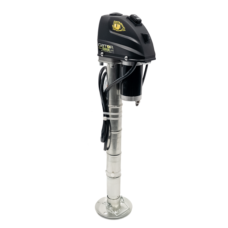 GATOR MINI 12V Trailer Jack - Fits Std AUS Jockey Wheel Clamps | 680KG Capacity