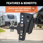 Rebellion™ XD Tongue Attachment (50mm Tow Ball) (Copy)