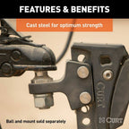 Rebellion™ XD Tongue Attachment (70mm Tow Ball)
