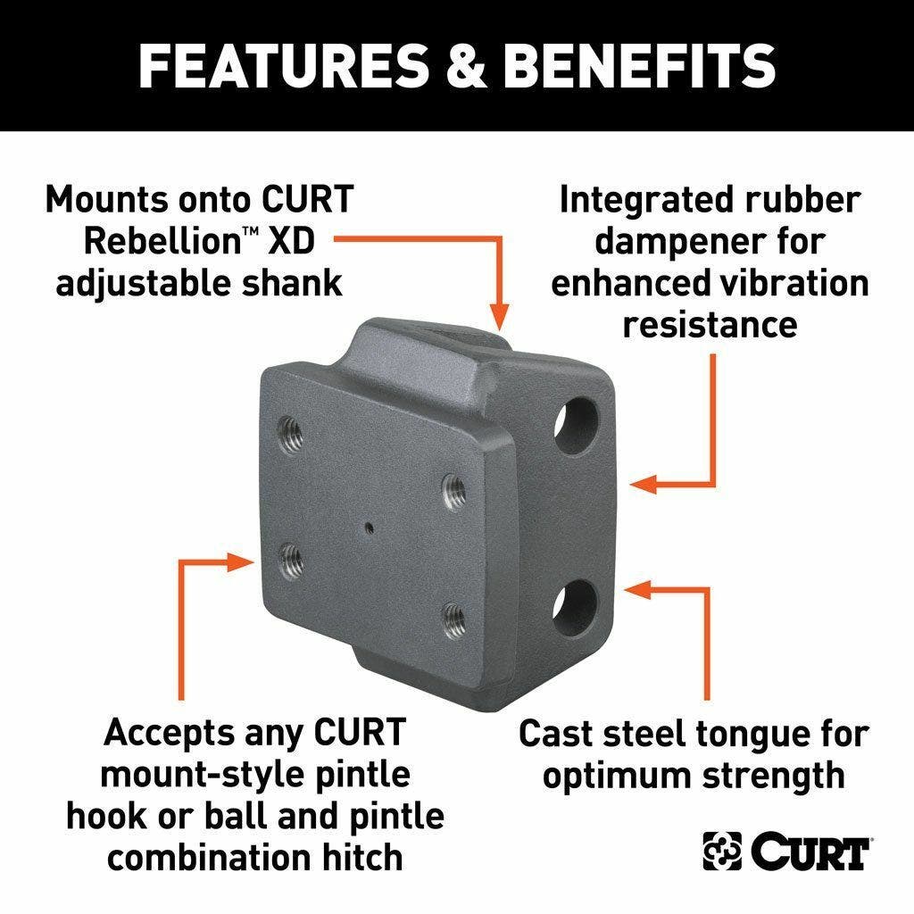 Rebellion™ XD Pintle Mount Attachment