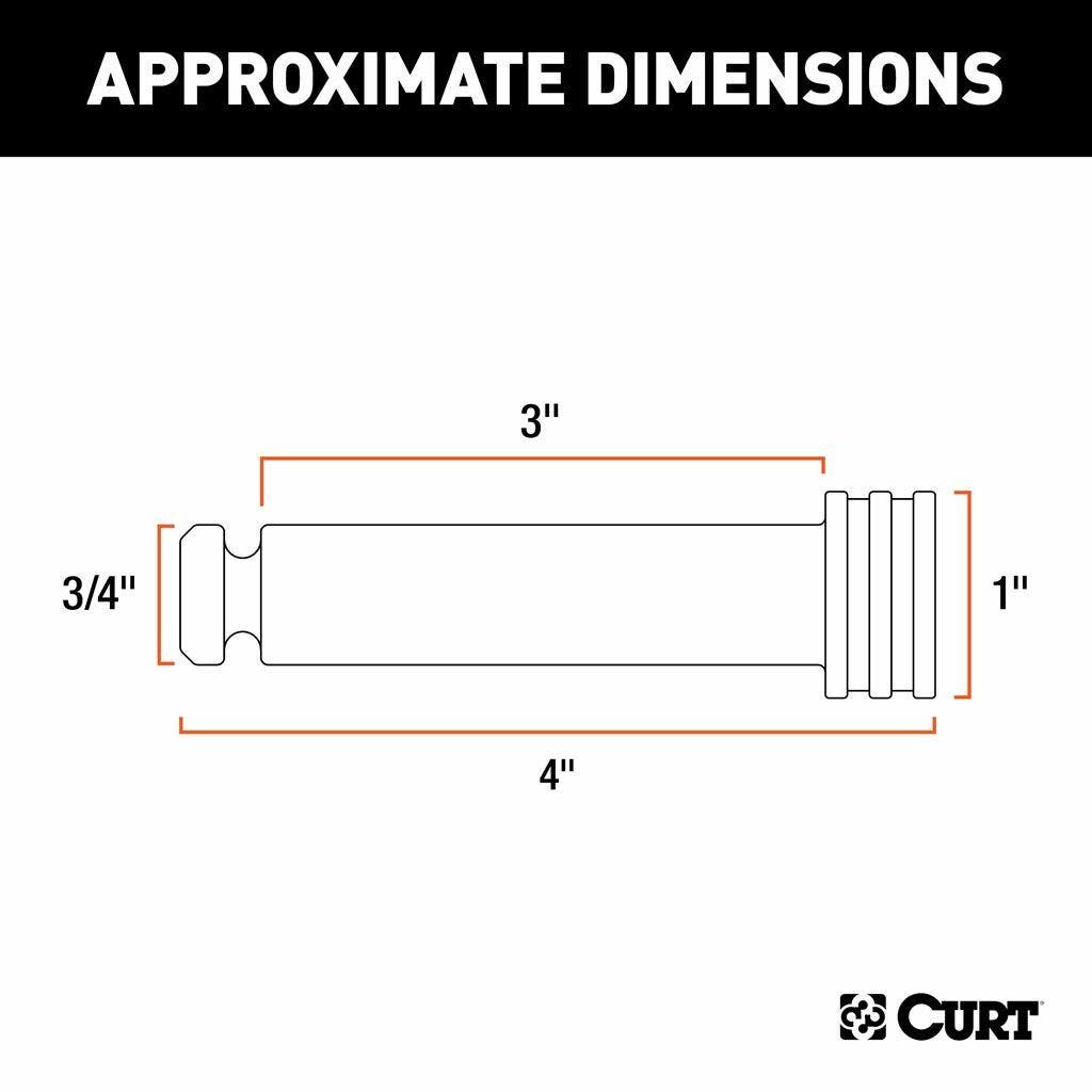 CURT REBELLION XD - SPARE Mounting Pins (x2)