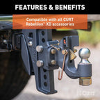 CURT REBELLION XD - SPARE Mounting Pins (x2)