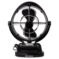 SPHERE VIENTO Fan & Light with USB A&C Outputs + Remote | BLACK