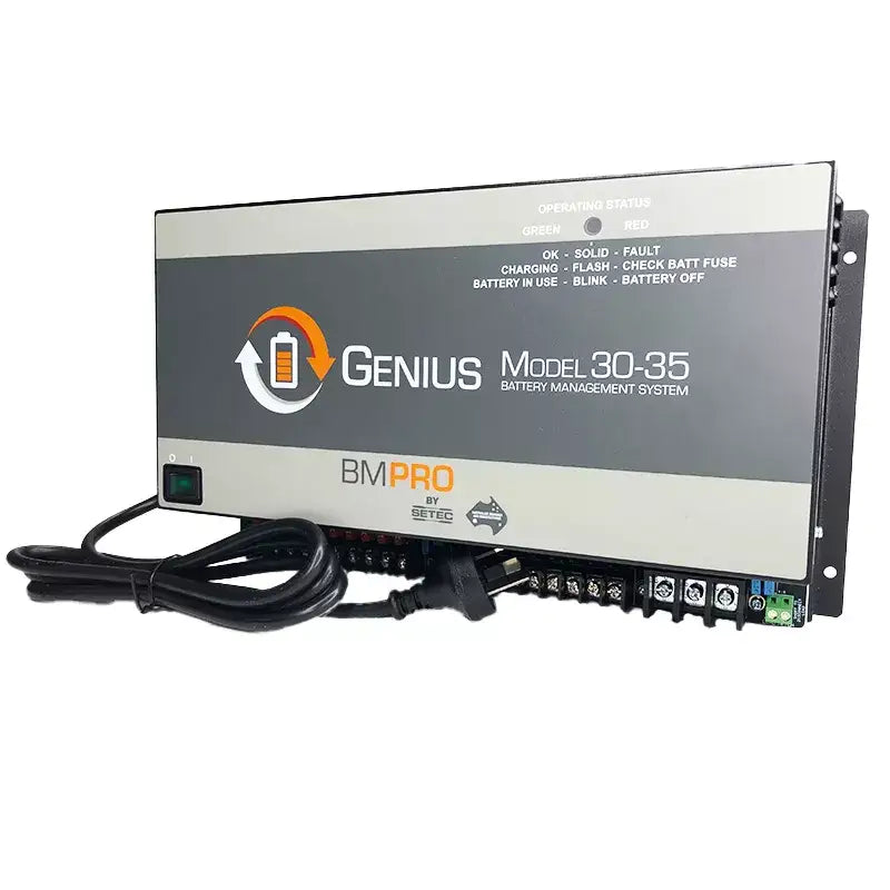 BMPRO Genius 30-35 Battery Management System (30A Charge). GENIUS 30-35
