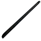 COAST RV Slimline 12V LED Awning Light | Dual Amber & White Light - Black 500mm x 23mm.