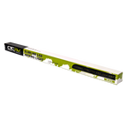 COAST RV Slimline 12V LED Awning Light | Dual Amber & White Light - Black 500mm x 23mm.