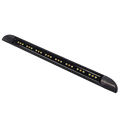 COAST RV 350mm Black Slimline Awning LED Light - IP67 Amber & Std