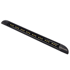 COAST RV 350mm Black Slimline Awning LED Light - IP67 Amber & Std