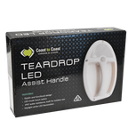 COAST Teardrop LED Assist Handle w/ 12V Light - White