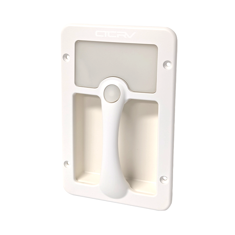 COAST RV - Replacement CAMEC Style 12V Grab Handle Entry Light | Amber & White - White