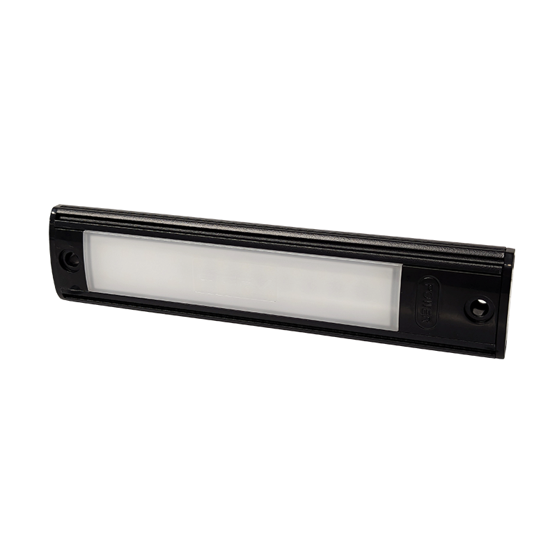 COAST RV 12V LED Boot Light - Black 180mm x 40mm - IP67, 140 Lumens.