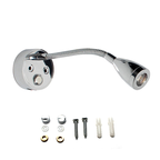 COAST RV 12V LED ALUMINIUM Reading Light with 2A USB.