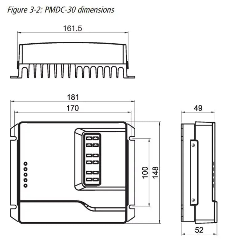 PROJECTA 30AMP DC-DC Charger (Intelli-Jay Integration). PMDC-30