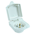 Clipsal (New Style) White External 15 Amp Power Inlet