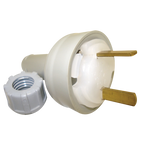 Clipsal 492/32 Fixed Polarity Plug Grey