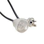 FLAT-OUT 15m 15amp Ext Lead on Compact Multi-Reel - SAFETY ORANGE. C1515S