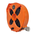 FLAT-OUT 20m 15amp Ext Lead Ex-H-Duty (2.5mm² Core) on Multi-Reel - ORANGE. M2015HS