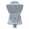 CMS 15AMP Plug Power Inlet White