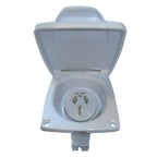 CMS 15AMP Plug Power Inlet White