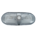 Silver Dual Interior Dome Light 12V